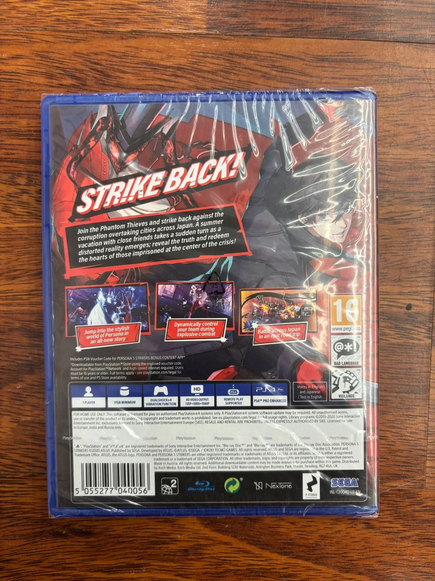 Persona 5 Strikers Day One PS4 UK Persona 5 Strikers Day One PS4 UK